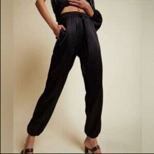 NWT Nation LTD Dressed Up Lounge Pant Size XS Black